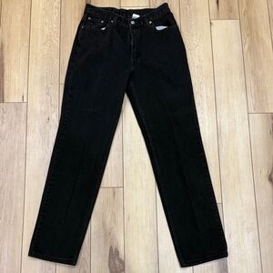 Levi's Black Straight Leg Women's Jeans